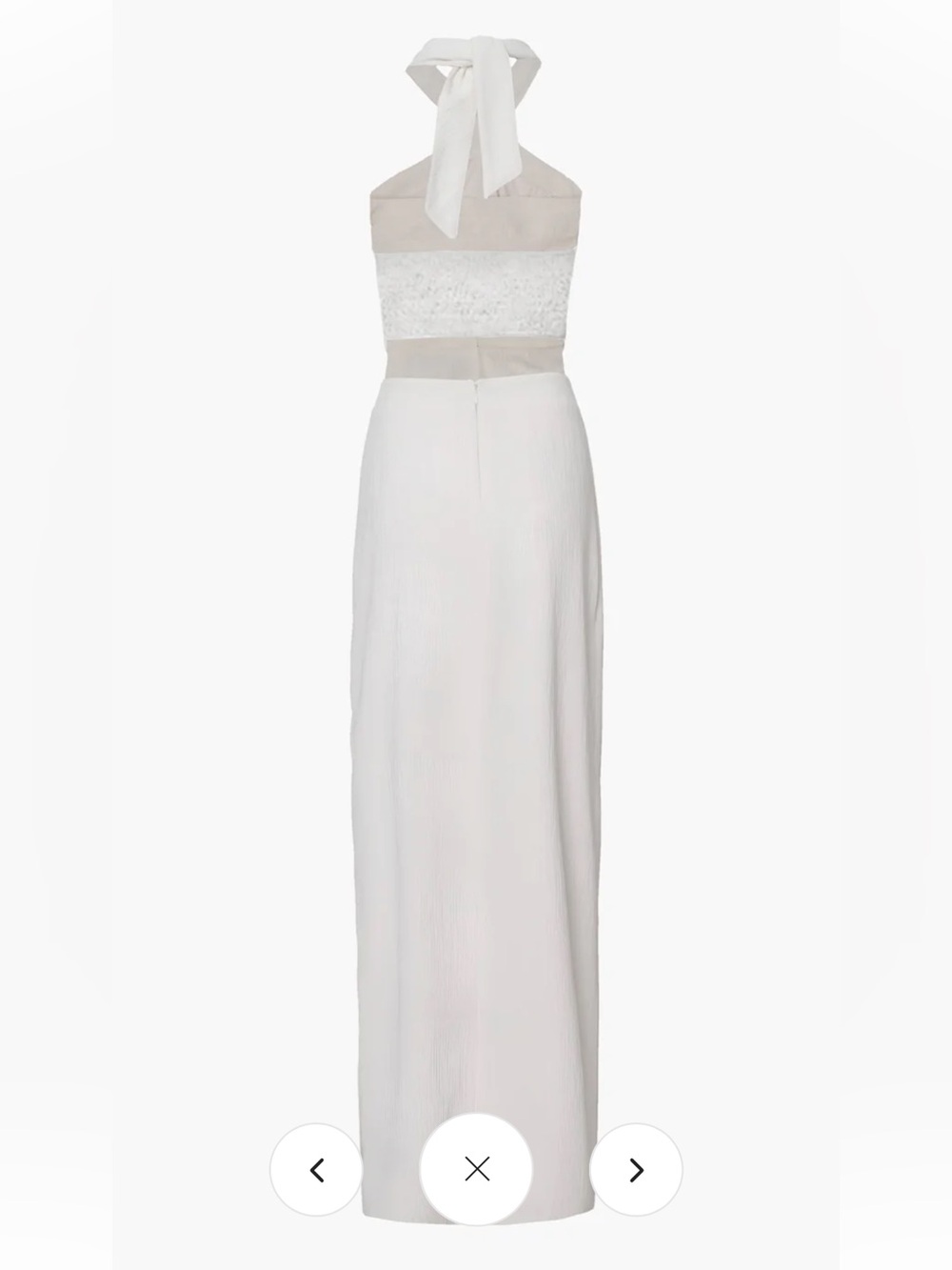 💎NWT! Commence Crisscross cutout halter dress - Picture 3 of 6